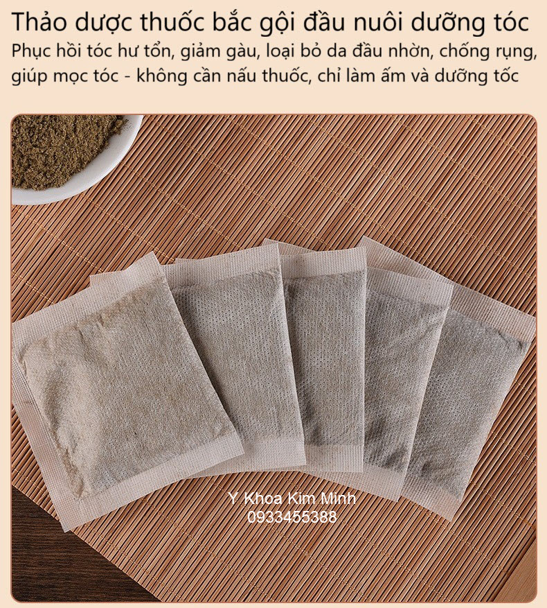 Thuốc bắc dưỡng tóc chống rụng, giúp nuôi dưỡng tóc, tóc mọc trở lại