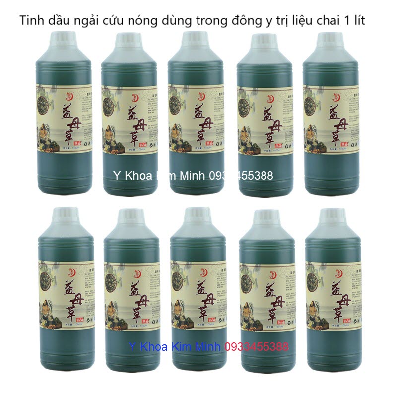 Tinh dầu ngải cứu nóng dùng trong đông y trị liệu như cạo gió, giác hơi, day ấn huyệt, massage tay, xoa bóp nắn huyệt kinh lạc