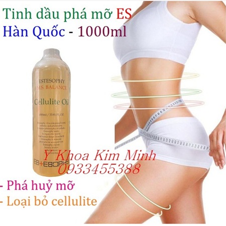 Tinh dầu phá mỡ giảm béo body của Hàn Quốc