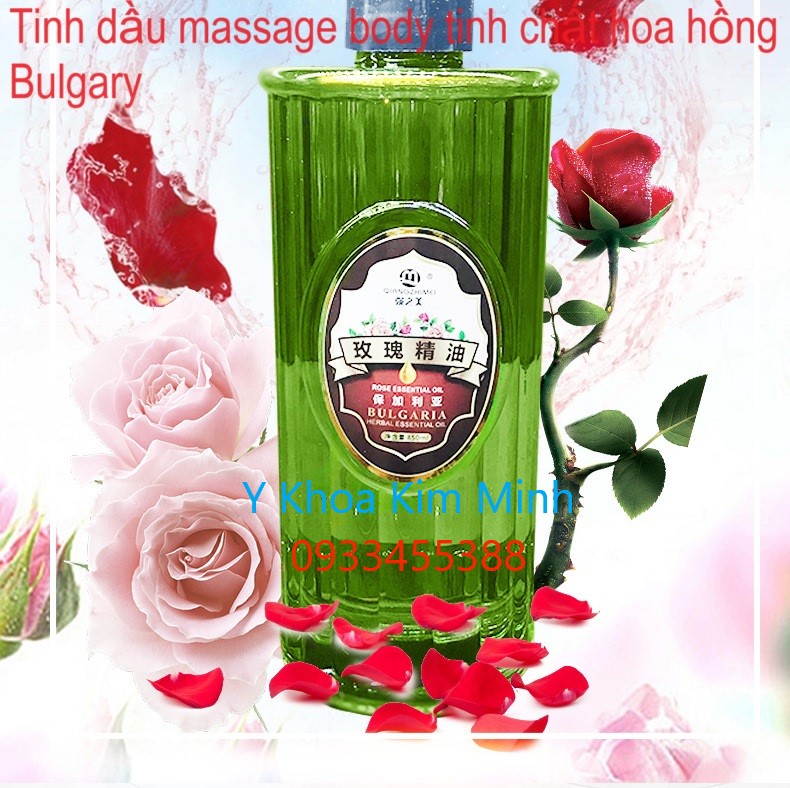 Tinh dầu hoa hồng dùng massage body bán ở Tp.HCM