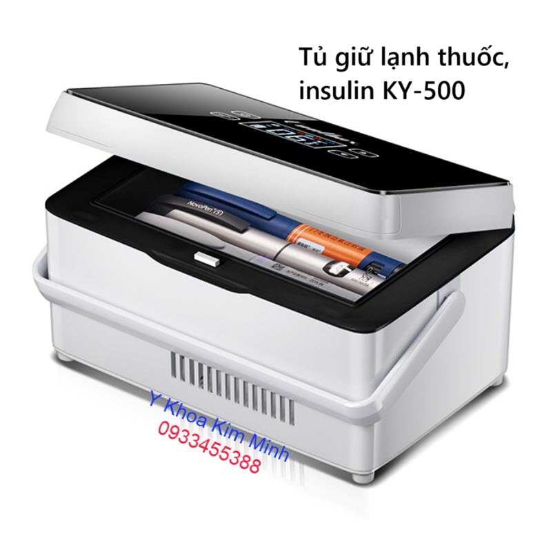 Tủ giữ lạnh insulin, thuốc y tế KY-500