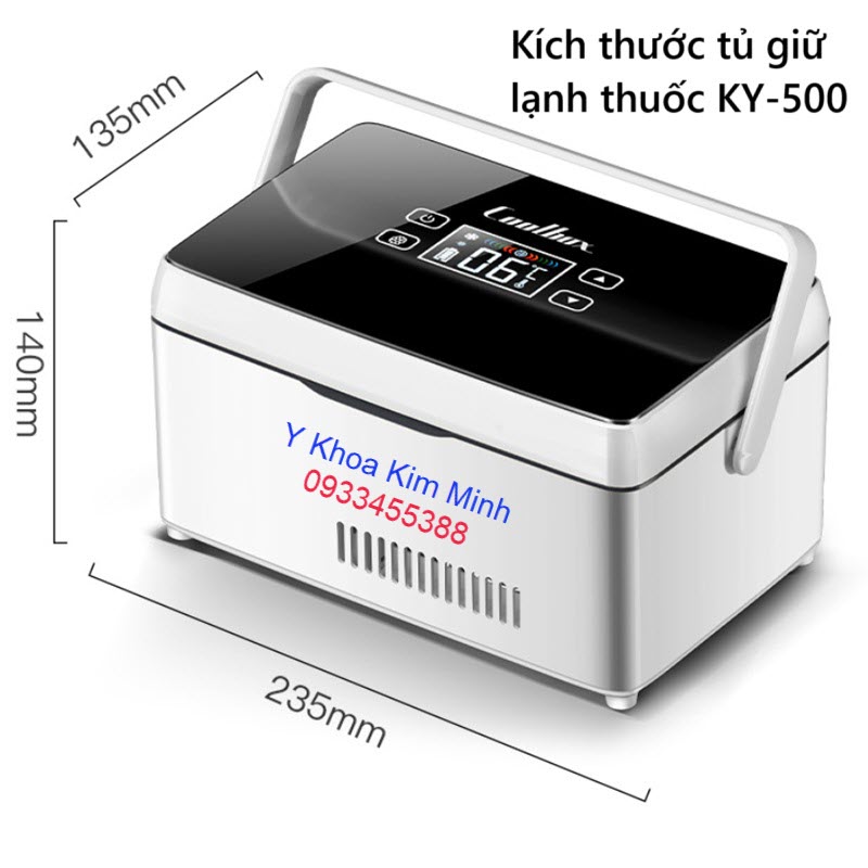 Tủ lạnh mini dùng giữ lạnh thuốc, insulin