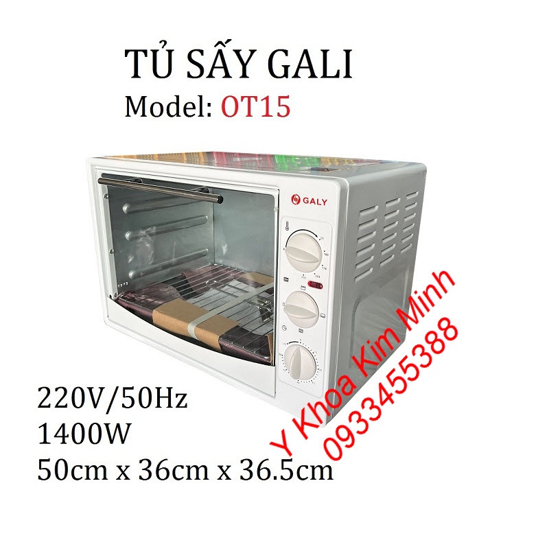 Tủ sấy Gali lớn mã OT15 bán ở Tp.HCM