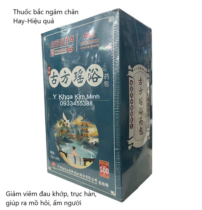 Thuốc bắc ngâm chân giảm đau nhức xương khớp