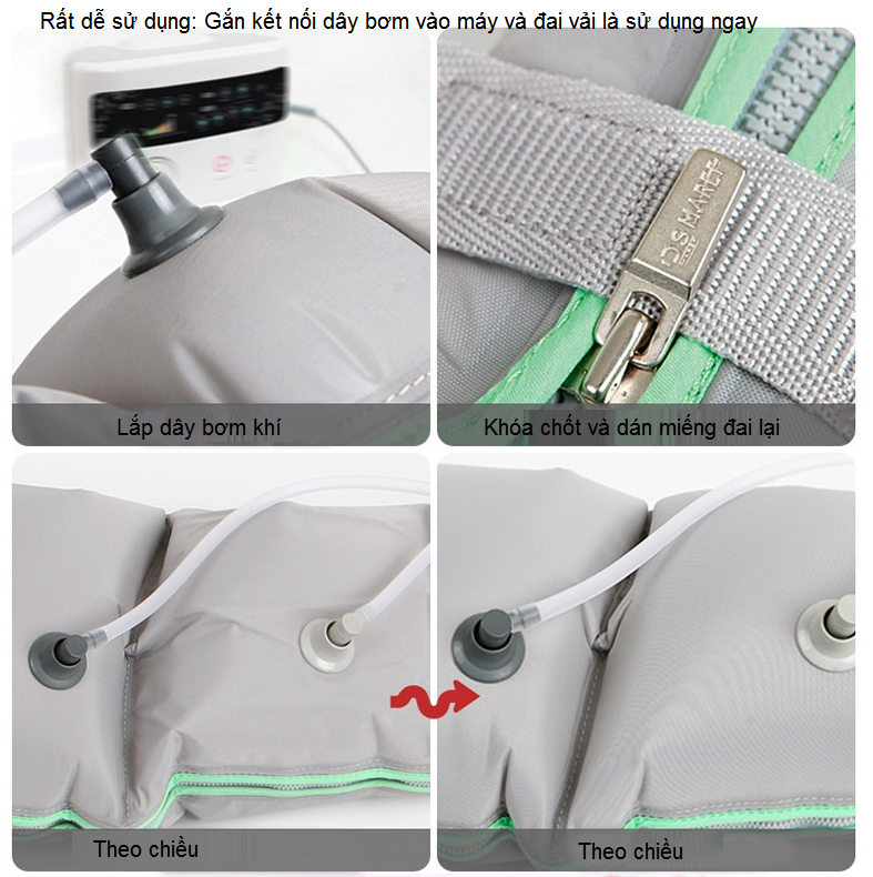 Túi khí vải dùng cho máy điều trị suy tĩnh mạch Hàn Quốc - Y Khoa Kim Minh 0933455388