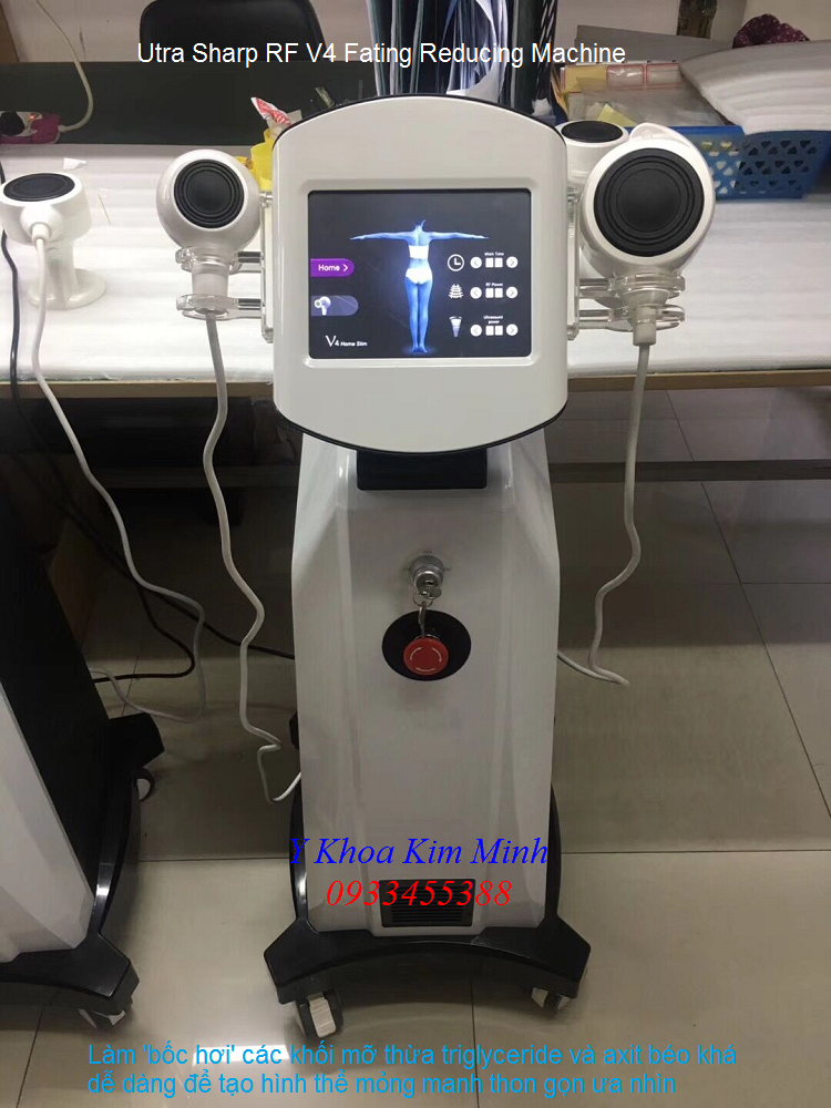 Noi ban may Ultra Sharp RF V4 Fating Reducing Machine - Y Khoa Kim Minh 0933455388