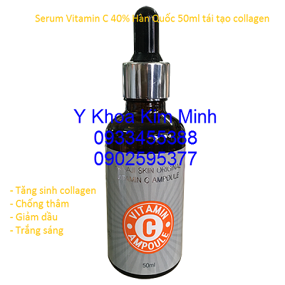 Vitamin C Hàn Quốc nuôi dưỡng tăng sinh collagen làm trắng da - Y khoa Kim Minh