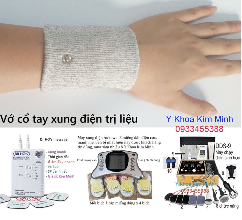 Vớ xung điện trị liệu giảm đau cổ tay, viêm cổ tay mạn tính, đau do viêm gân cổ tay bán ở tphcm