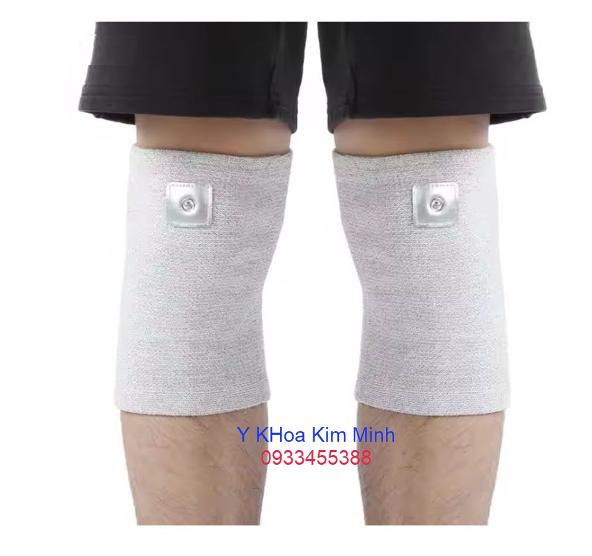 Vớ điện xung trị liệu đau khớp gối, thoái hóa khớp gối mạn tính bằng công nghệ xung điện dòng TENS có điều chỉnh cường độ dòng điện xung mạnh nhẹ tùy theo thể trạng người bệnh