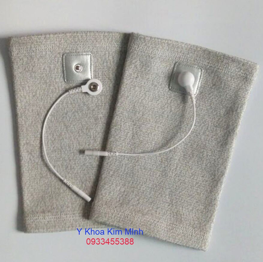 Với xung điện trị liệu giảm đau khớp gối kết hợp với máy Dr Ho, Aukewel, máy DDS