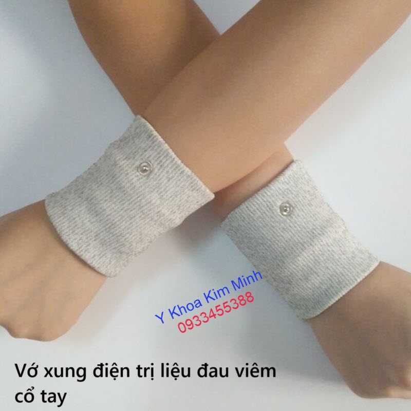 Vớ xung điện trị liệu đau viêm cổ tay, hội chứng viêm ống cổ tay, đau nhức cổ tay mạn tính