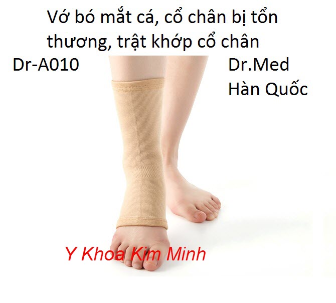 Vớ bó cố định cổ chân bị tổn thương nhập khẩu Hàn Quốc Dr Med Dr-A010