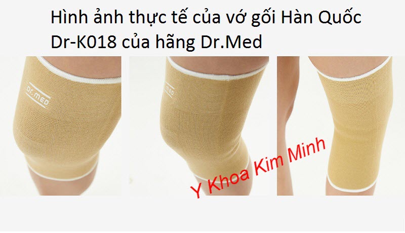 Hình ảnh thực tế vớ bảo vệ khớp gối Hàn Quốc Dr Med Dr-K018