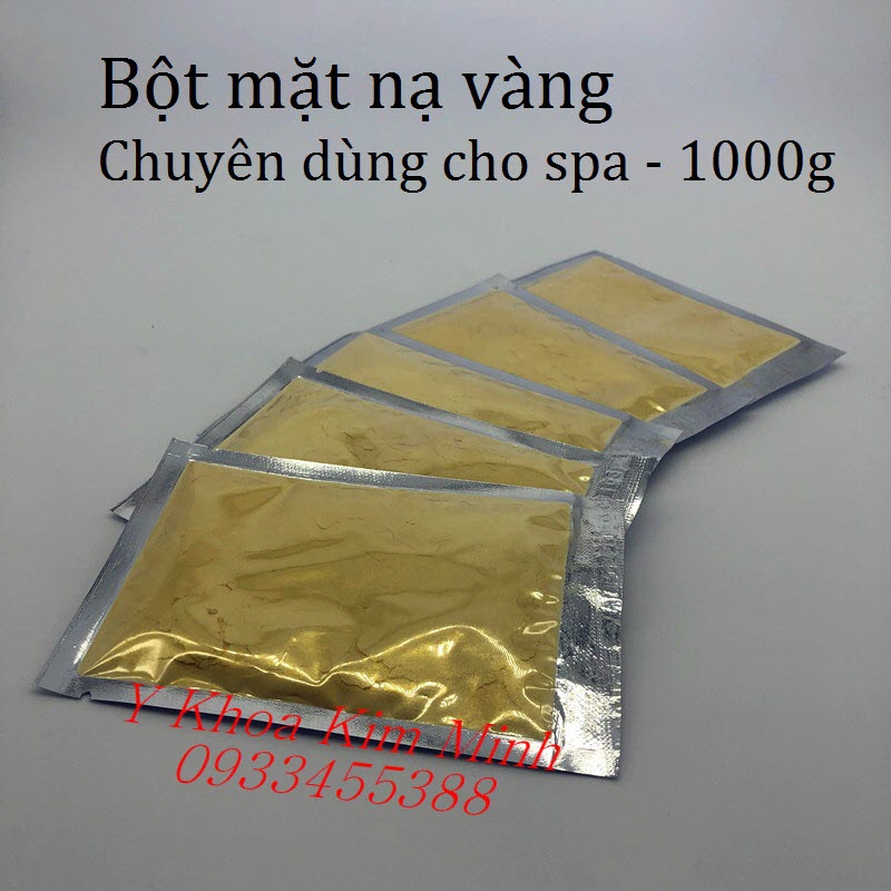 Bôt mặt nạ vàng dùng cho mặt bán ở Y Khoa Kim Minh