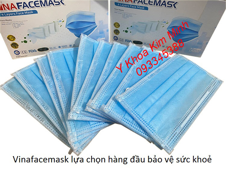 Đeo khẩu trang y tế kháng khuẩn Vinafacemask đúng cách giúp bảo vệ sức khoẻ của ban - Y khoa Kim Minh
