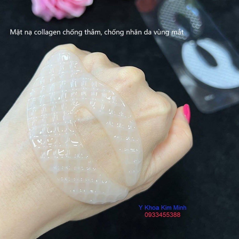 Mặt nạ collagen chống thâm chống nhăn da vùng mắt