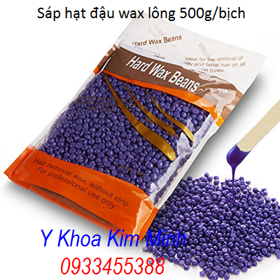 Sáp hạt đậu wax lông tay chân body 500g/bịch - Y khoa Kim Minh
